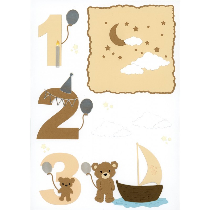 Dies - Berries Beauties - Teddy - Teddy Celebrates