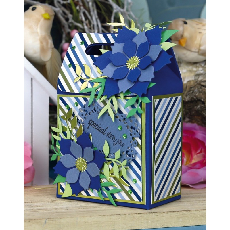 Dies - Precious Marieke- Navy Elegance - Elegance Flower