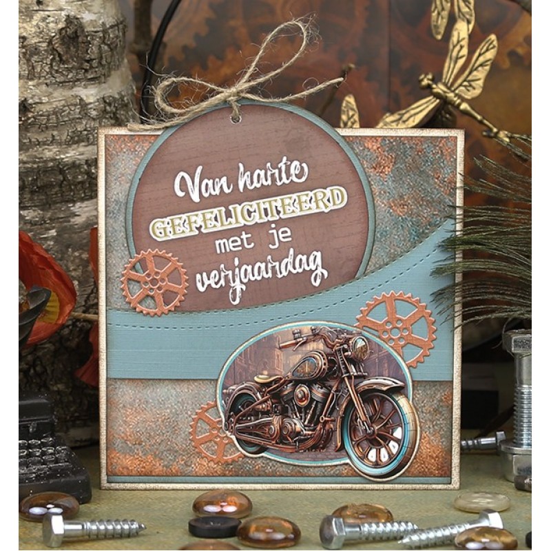 3D Pushout Sheet - Berries Beauties - Steampunk - Vehicles