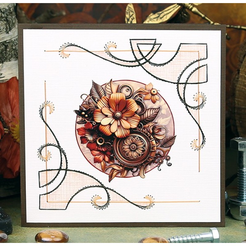 3D Cutting Sheet - Berries Beauties - Steampunk - Mini