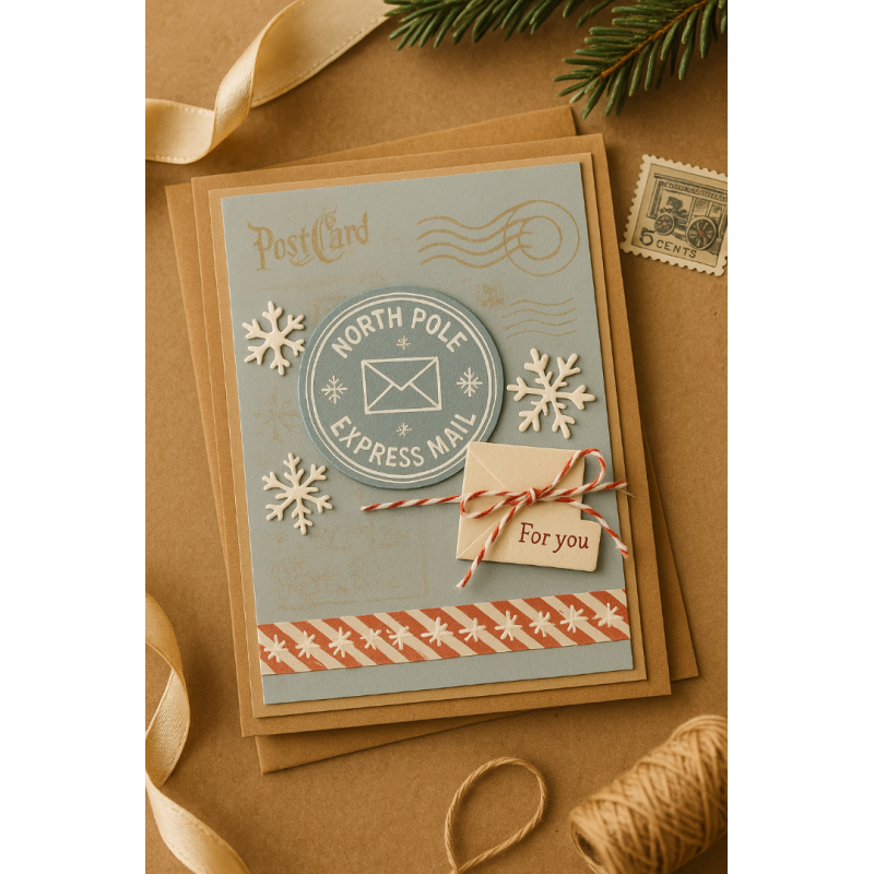Card Deco Essentials - Clear Stamps - Post Card - A5