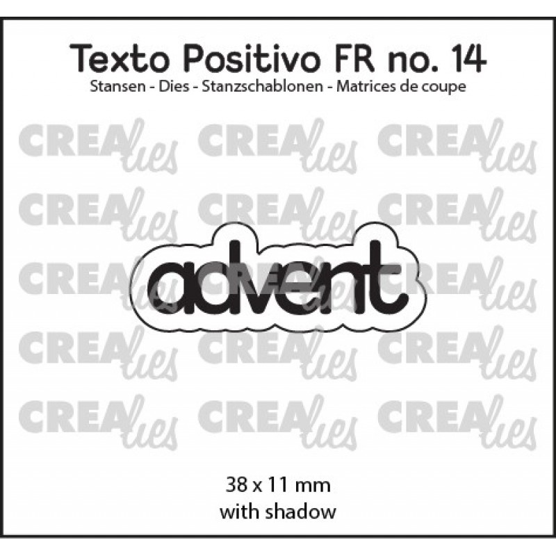Texto Positivo Matrice de coupe no. 14, advent