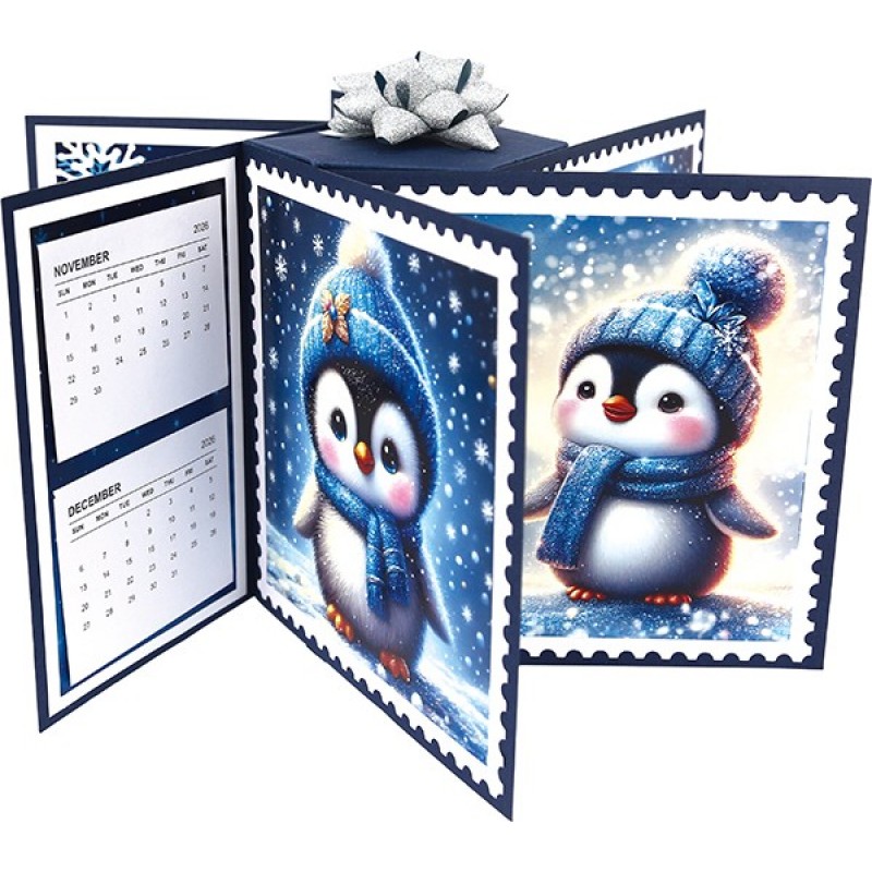 Findit - Pinwheel - Winter Penguins