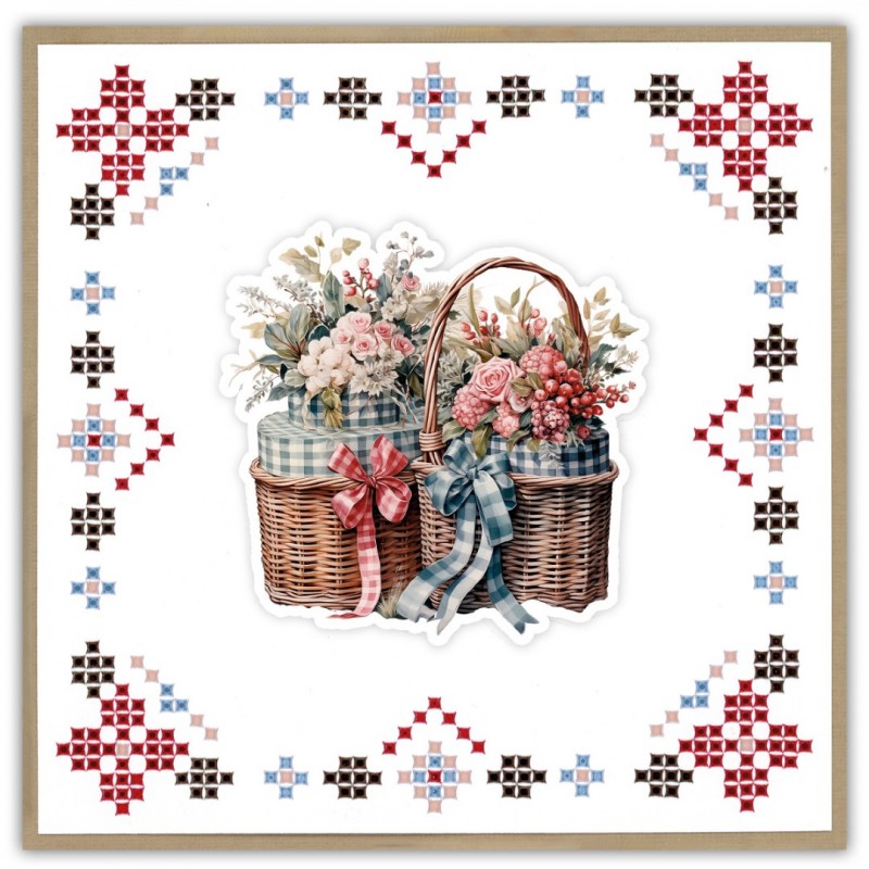 Sparkles 142 - Berries Beauties - Frosted Florals