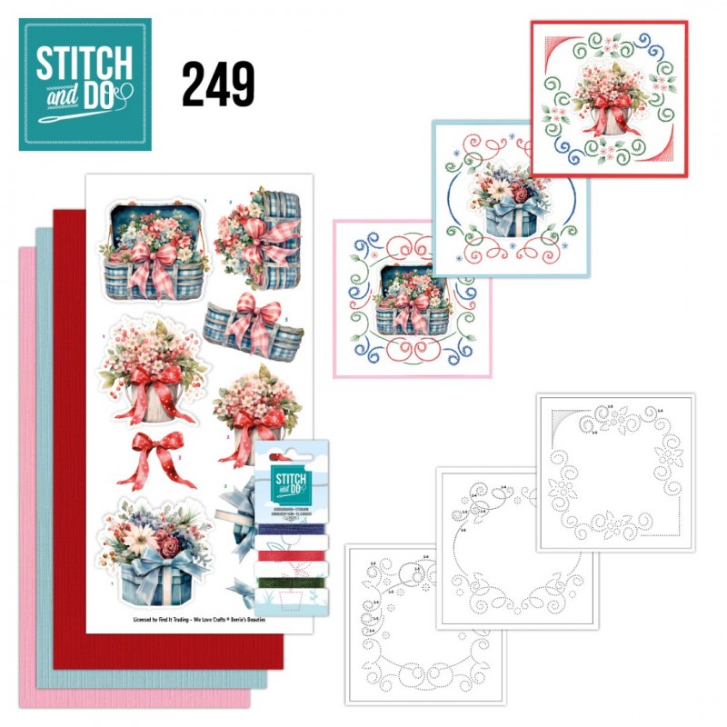 Stitch and Do 249 - Berries Beauties - Frosted Flowers Stitch and Do 249 - Berries Beauties - Frosted Flowers