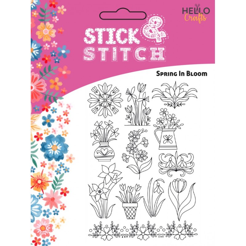 Stick and Stitch Spring In Bloom Stick and Stitch Spring In Bloom