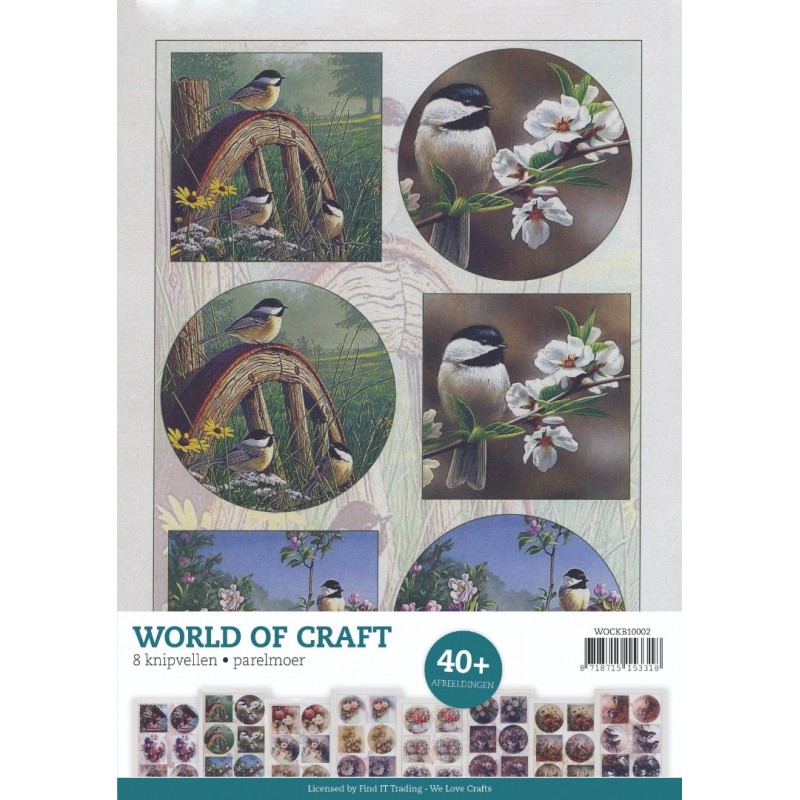 3D Cutting  sheets set Pearlescent - WOC - Flowers and Animals 2