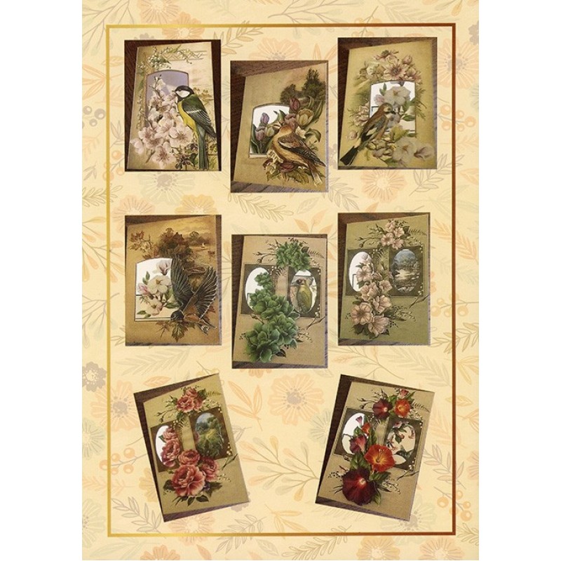World of Craft - Vintage Birds and Flowers Book – Vol. 2