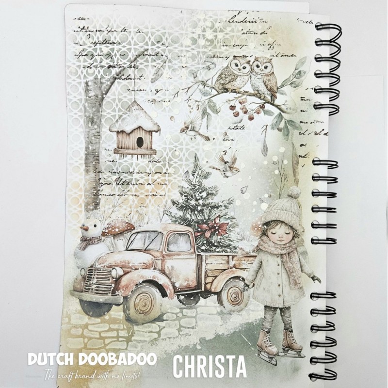 Art Journal - DDBD - MDF 20 x 20 cm