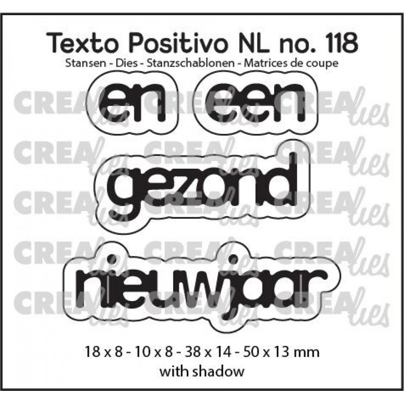 Texto Positivo stansen no. 118, en een gezond nieuwjaar