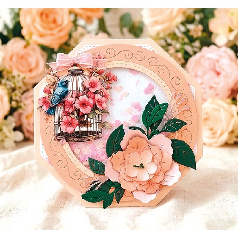 3D Cutting Sheet - Berries Beauties - Blooming Harmony - Serenade