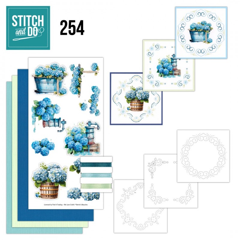 Stitch and Do 254 - Berries Beauties - Blue Meadow Stitch and Do 254 - Berries Beauties - Blue Meadow
