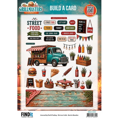 Berrie's Beauties- Build A Card - Grillmasters - Street Food