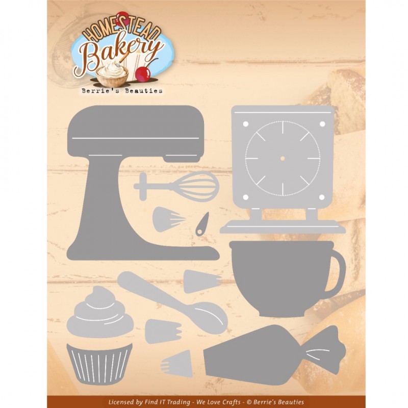 Dies - Berries Beauties - Homestead Bakery - Bakery Tools