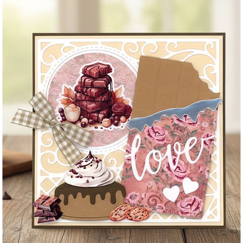 Linen Cardstock Pack - Berries Beauties - Sweet Moments - 4K