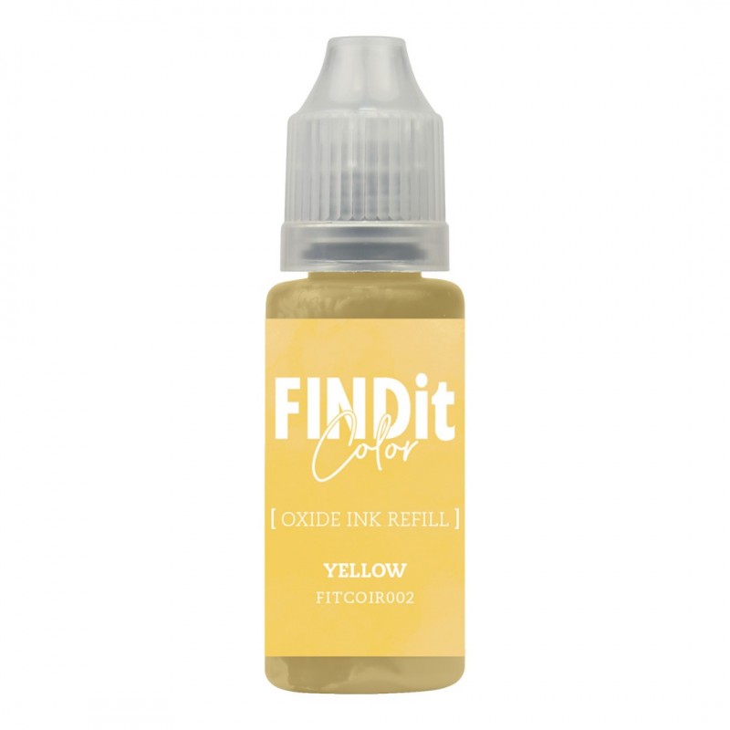 FindIt Color Oxide Ink Refill – Yellow