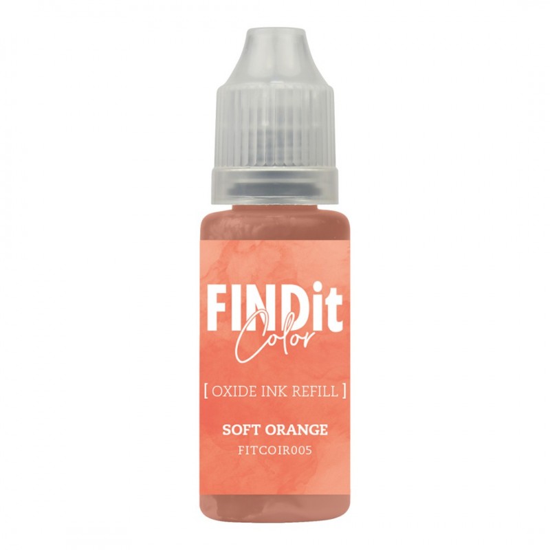 FindIt Color Oxide Ink Refill – Soft Orange