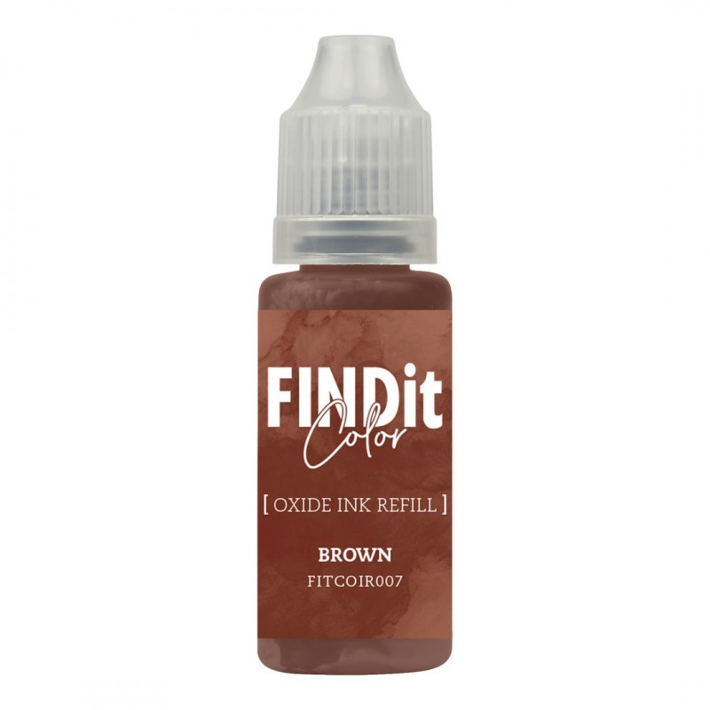 FindIt Color Oxide Ink Refill – Brown