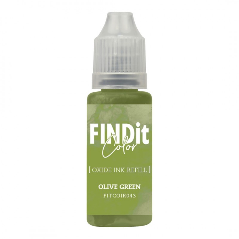 FindIt Color Oxide Ink Refill – Olive Green