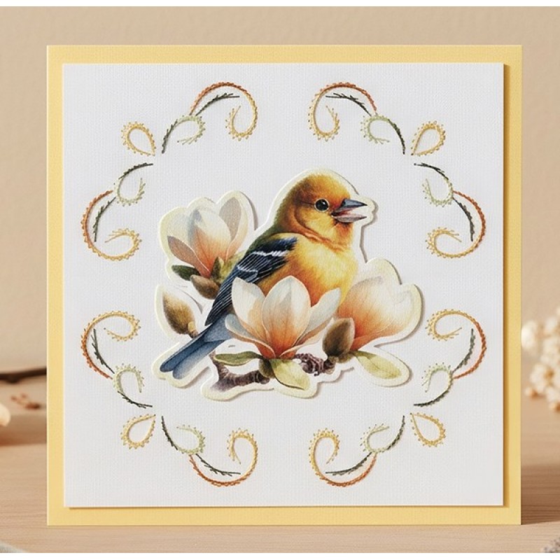 Linen Cardstock Pack - Berries Beauties - Whispers Of Nature - 4K