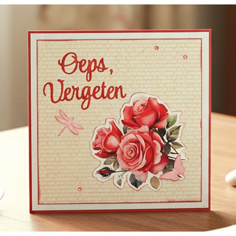 Linen Cardstock Pack - Berries Beauties - Floral Elegance - 4K