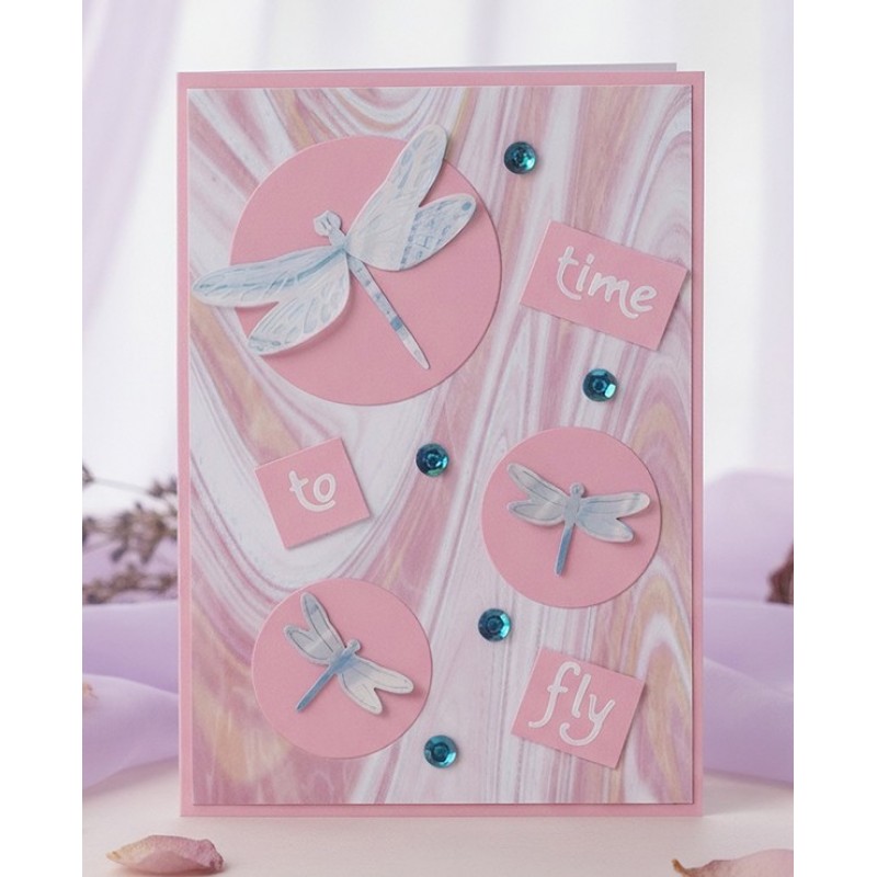 Paperpack - Berries Beauties - Dragonflies 20 x 20 cm