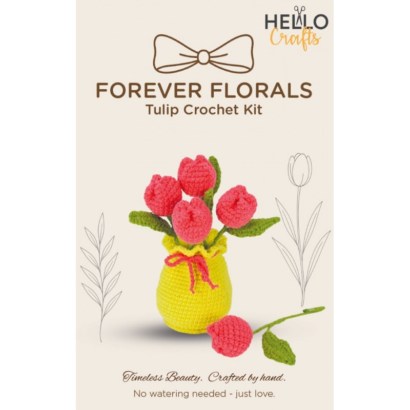 Forever Florals - Pink Tulips