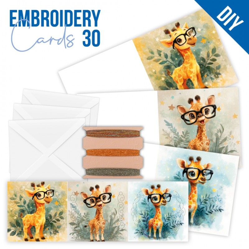 Stitch and Do PP cards 30 - Smart Giraffes Stitch and Do PP cards 30 - Smart Giraffes