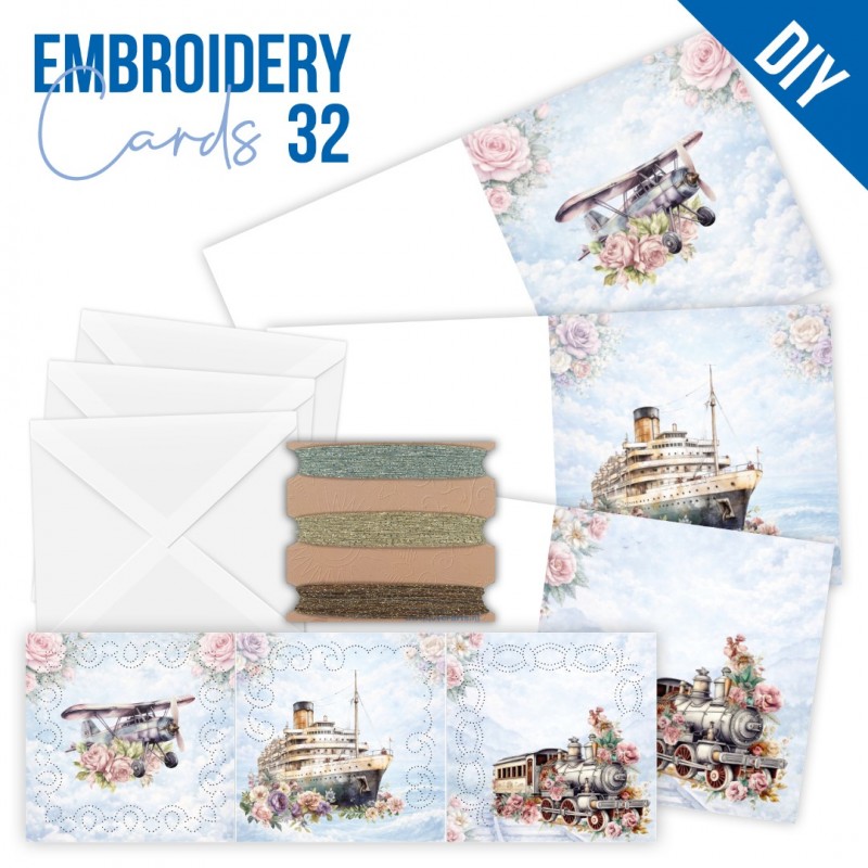 Stitch and Do PP cards 32 - Journeys in Bloom