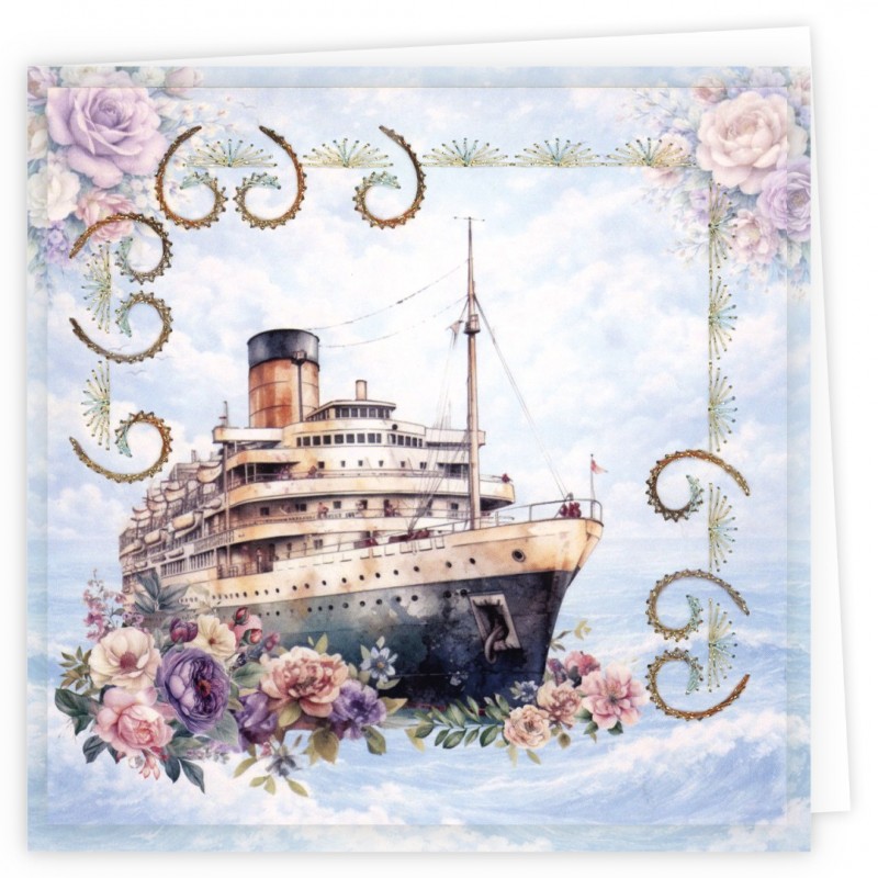 Stitch and Do PP cards 32 - Journeys in Bloom