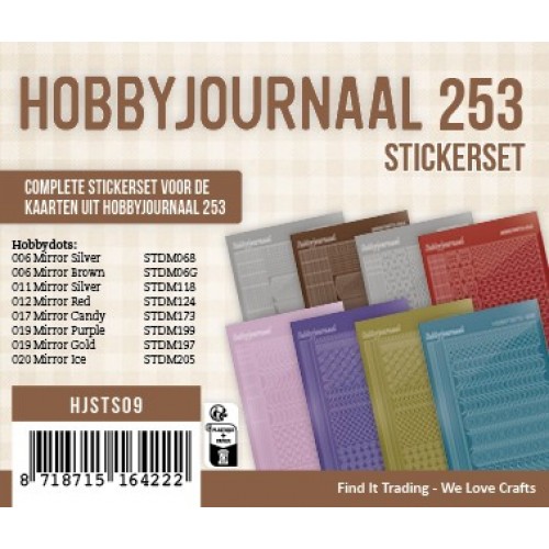 Stickerset Hobbyjournaal 253