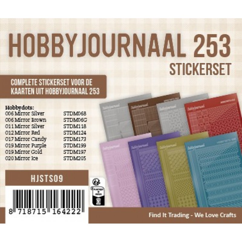 Stickerset Hobbyjournaal 253