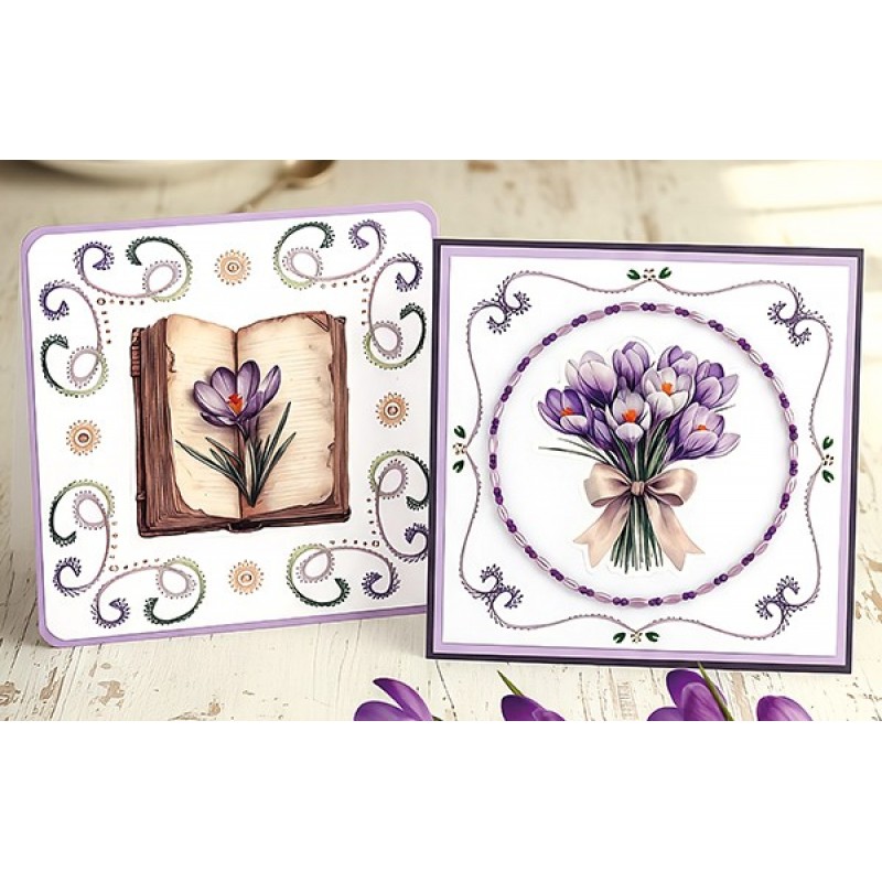 3D Pushout Sheet - Berries Beauties - First Blossoms - Blooming Tales