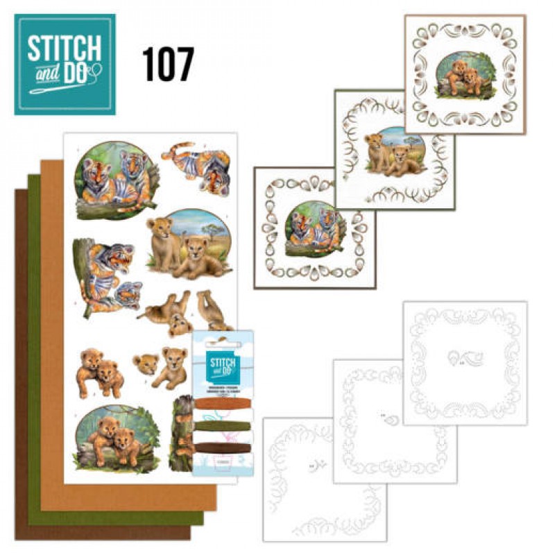 Stitch and Do 107 Wild Animals